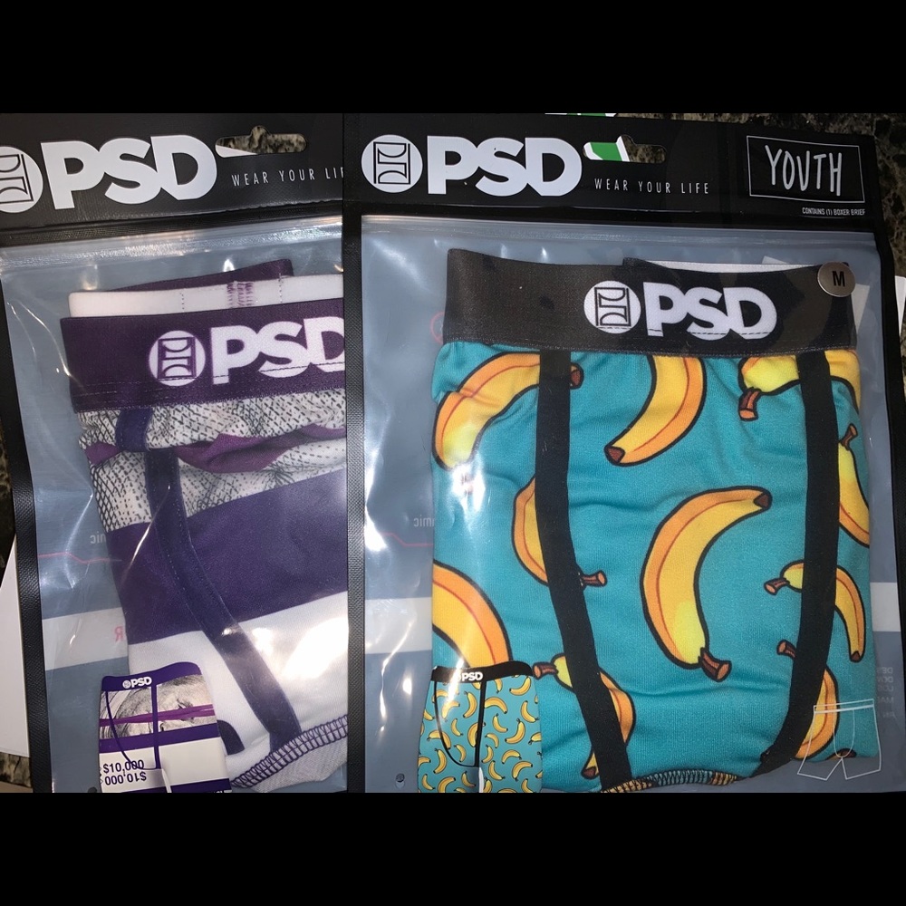 New PSD Youth boxer briefs Size Med